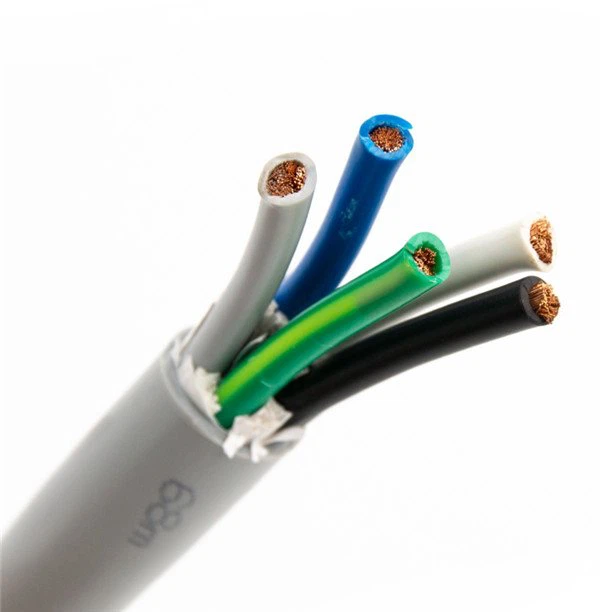 5-aderige PVC geïsoleerde kabel