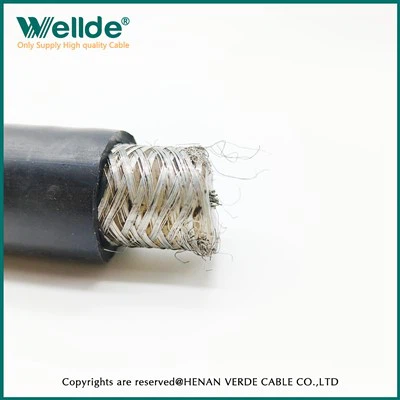 Gevlochten afgeschermde siliconenkabel