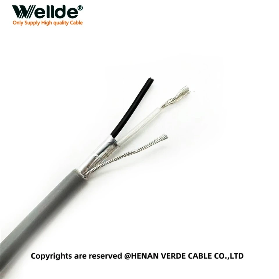 2 Core 0.75mm PVC Control Shielded Cable high quality