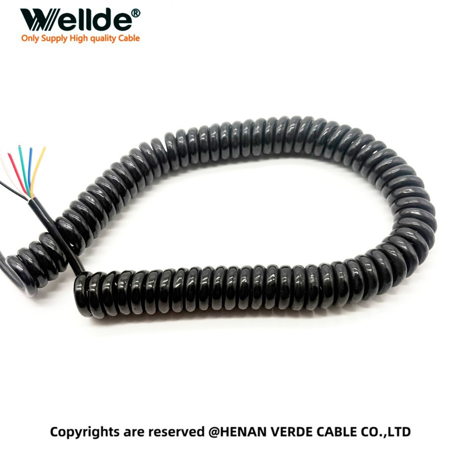 6 Core 0.12mm Coiled Cable suppliers